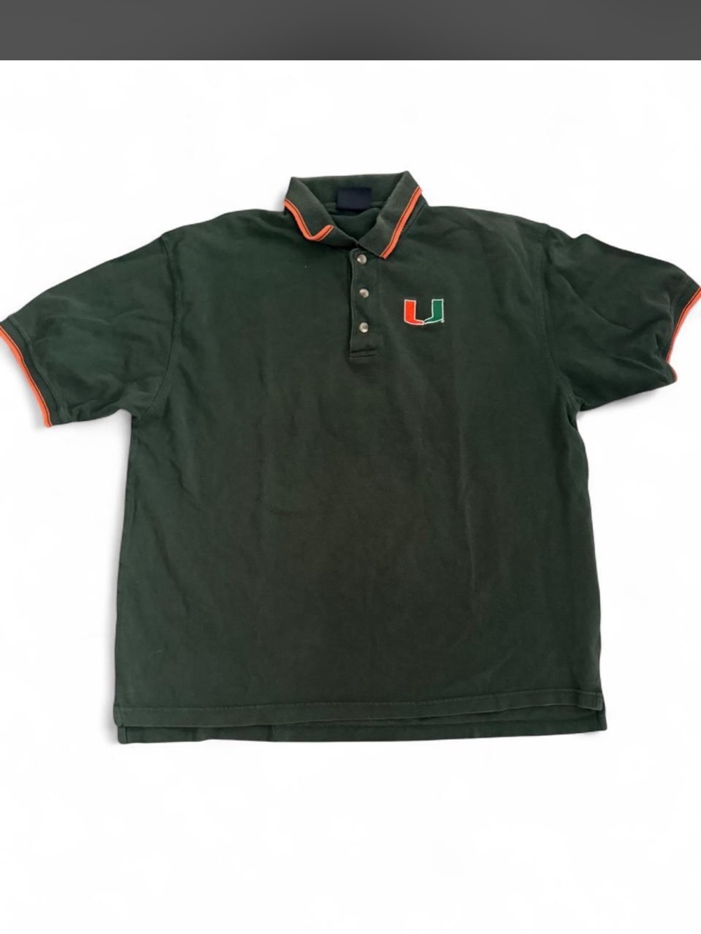 Miami hurricanes vintage polo
